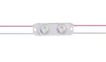 LED module 24V 1W, 122lm, cold white 6500K, 170°, IP67, LEMLUX LM-2100-CW-24V