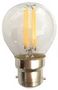 LAMP LED GOLF BALL FILAMENT 4W 2700K B22 PEL00908-E