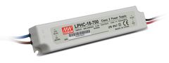 Импульсный блок питания LED 700мА 6-25В IP67 MEAN WELL LPHC-18-700