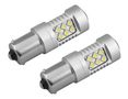 Светодиоды AMIO CANBUS, 24SMD 3030, 1156 (P21W), 12V/24V, белый, 2шт LX01445 5903293014455