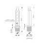 LIFT BOX furniture socket, 3 x Schuko, 1x USB, 1x USB C LIFTBOX-CZ-3DE-UAC-0 5908293405746