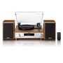 HiFi Stereo system with Record Player, DAB+/FM radio, and Bluetooth® Wood MC-160WD 8711902080046