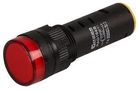 PILOT LAMP, 16MM, 230V, RED RAD164P