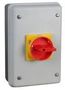 ISOLATOR SWITCH, 690VAC, 32A, 4-POLE MCLB324PSTB