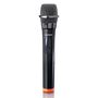 Wireless microphone with 6,3 mm battery powered receiver MCW-011BK 8711902069515