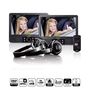 9 inch DVD dual screen with brackets and headphone Black MES-415 8711902041696