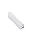 Alumiiniumprofiil valge kattega LED ribale, valge, nurk 30/60° TRI-LINE MINI, 2m MN-3LM-ML-2M-W 5900652145010