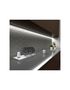 Aluminum profile with white cover for LED strip, anodized, corner 30/60° TRI-LINE MINI, 2m MN-3LM-ML-2M-S 5900652145027