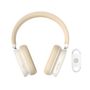 Wireless Bluetooth Over-Ear Noise-Cancelling Headphones Bowie H1, White NGTW230002 6932172611583