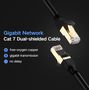 Kaabel F/FTP CAT7 2xRJ45 pistikutega 1,5m must NW107 UGREEN UGREEN/11277