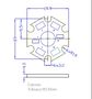 STAR pcb для мощных светодиодов OSMCPCB8060