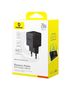 Настенное быстрое зарядное устройство Palm 20W USB + USB-C QC3.0 PD3.0, черный P10111608113-00 6932172672737
