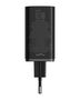Wall Fast Charger GaN6 Pro 65W 2xUSB-A + 2xUSB-C QC PD with USB-C Cable 1m, Black P10162701113-00 6932172644444