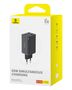 Wall Fast Charger GaN6 Pro 65W 2xUSB-A + 2xUSB-C QC PD with USB-C Cable 1m, Black P10162701113-00 6932172644444