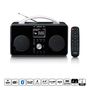 Internet DAB+/FM radio with Bluetooth Remote Control and rechargable battery PIR-645BK 8711902045625