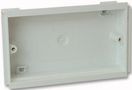 MOUNTING BOX, 2GANG, 25MM DEEP, WHITE VTS/7025 WHI