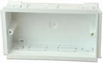 MOUNTING BOX, 2GANG, 35MM DEEP, WHITE VTS/7035 WHI