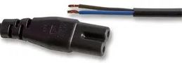 POWER LEAD, FIG8 TO OPEN END CON1
