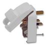 CONVERTOR PLUG, SCHUKO-UK, WHT, 13A SCP3.WHITE.13A