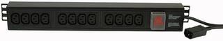 PDU VERTICAL IEC 12 WAY C14 PLUG VIEC/12/C14