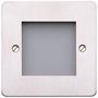 FRONT PLATE, 1GANG, 2 MODULE K14182 BSS