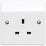 13A 1G SOCKET K780 WHI