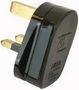 PLUG 3A BLACK QUICKFIT 9248 BLK 3A