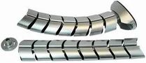 DESK CABLE SPINE, 0.74M, SILVER SPINE-S