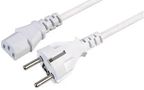 LEAD, SCHUKO TO IEC WHITE 2M H3-2AMVB-C10 WHITE..
