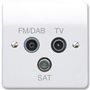 TRIPLEXER 1G TV/FM DAB/SAT K3553DABWHI