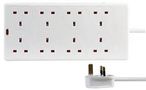 POWER STRIP, 8 OUTLET, 13A, 250V, 500MM PEL01377