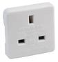 TRAVEL ADAPTER, 10A, 250V, WHITE 1518C WHT