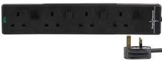 EXT LEAD 4G BLK IND SW S-PROTECTED 6M PELB1166