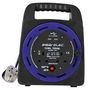 HANDBAG REEL, 2-GANG, 10A WITH USB 15M PEL00804