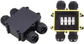 WATERPROOF BOX TERM BLOCK BLACK IP68 VT-871-B 5982