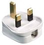 PLUGTOP 13A QUICKFIT WHITE BOX OF 20 PELB0019