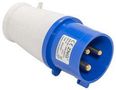 PLUG 32A 230V 2P-E BLUE PELB0117