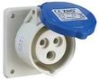 PANEL SOCKET 16A 230V BLUE 2P-E PELB0124