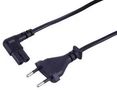 LEAD EURO PLUG 2.5A TO C7 RA BLACK 3M PELB1174