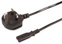 LEAD 13A PLUG TO C7 5M BLACK PELB2135