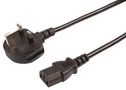 LEAD UK PLUG TO IEC C13 10A BLK 5M PELB2147.