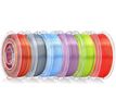 Филамент PLA многоцветный шелковый набор 1,75мм 6х0,35кг Rosa3D PLA-RAIN-6x350-175-R 5907753133618