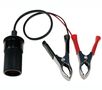 12V CIGAR LIGHTER ADAPTOR WITH BATTERY CLAMPS PLUGC15 5410329415266