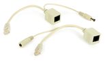 PoE-adapter (juhtmetega) LAN-seadmete toiteks keerdpaarkaabli kaudu (2 tk) POE-UNI 5901436744825