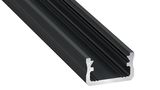 LED Profile LUMINES type A black anodized 3.00m PROF-A-3Mb 5901854775883