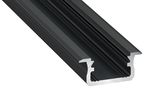 LED Profile LUMINES type B black anodized 3m PROF-B-3Mb 5901854775937
