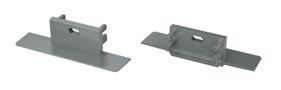 LED-profiili ZATI otsikukork, hall, ABS plastik, LUMINES PROF-ZATI-ENDCAP-ABS