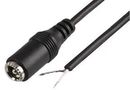 LEAD, DC POWER, 2.5MM SKT-BARE END, 1.5M PPW00012