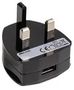 QUICK CHARGE 3.0 USB MAINS CHARGER, BLK PELL0094.