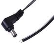 LEAD 2.5MM DC RA PLUG TO BARE END 5M PELB2082